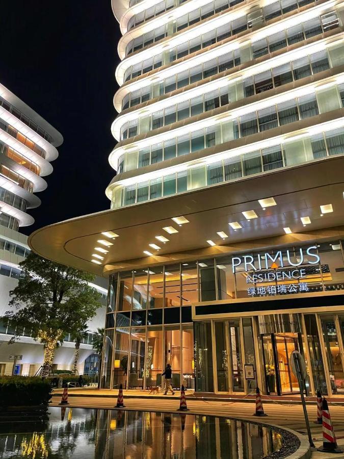 Hongqiao Primus Residence Apartment - National Exhibition Center Shanghai Bagian luar foto