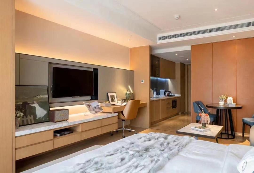 Hongqiao Primus Residence Apartment - National Exhibition Center Shanghai Bagian luar foto