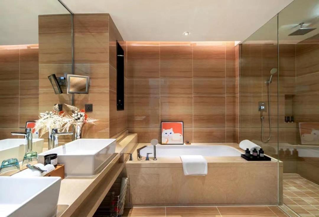 Hongqiao Primus Residence Apartment - National Exhibition Center Shanghai Bagian luar foto