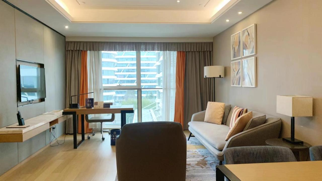 Hongqiao Primus Residence Apartment - National Exhibition Center Shanghai Bagian luar foto