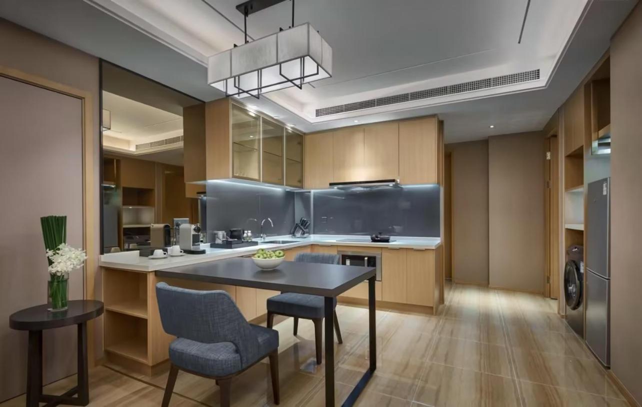 Hongqiao Primus Residence Apartment - National Exhibition Center Shanghai Bagian luar foto
