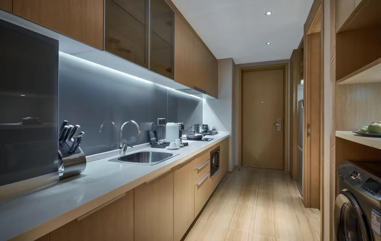 Hongqiao Primus Residence Apartment - National Exhibition Center Shanghai Bagian luar foto